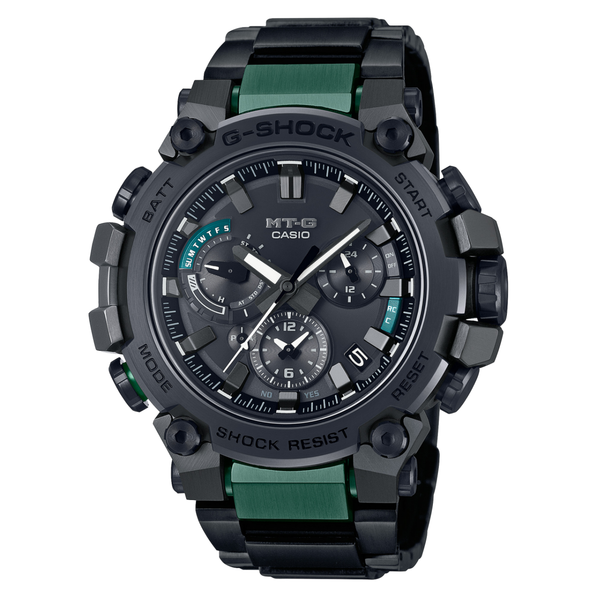 Jam Tangan CASIO G-SHOCK MTG-B3000BD-1A2: Tangguh Solar Hitam Baja Kuat