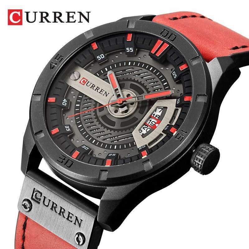 Jam Tangan Kulit Pria Curren 8301: Gaya Elegan dan Modern