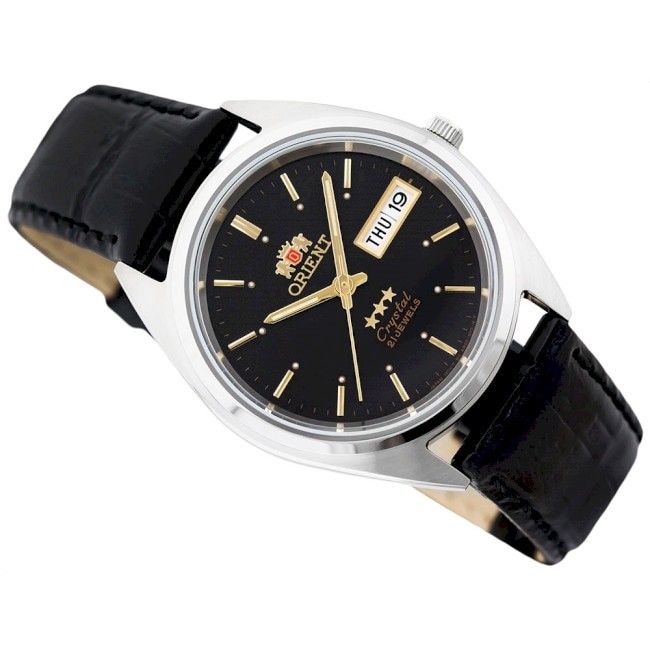 Jam Tangan ORIENT Tri Star Otomatis Hitam Unisex FAB0000JB9