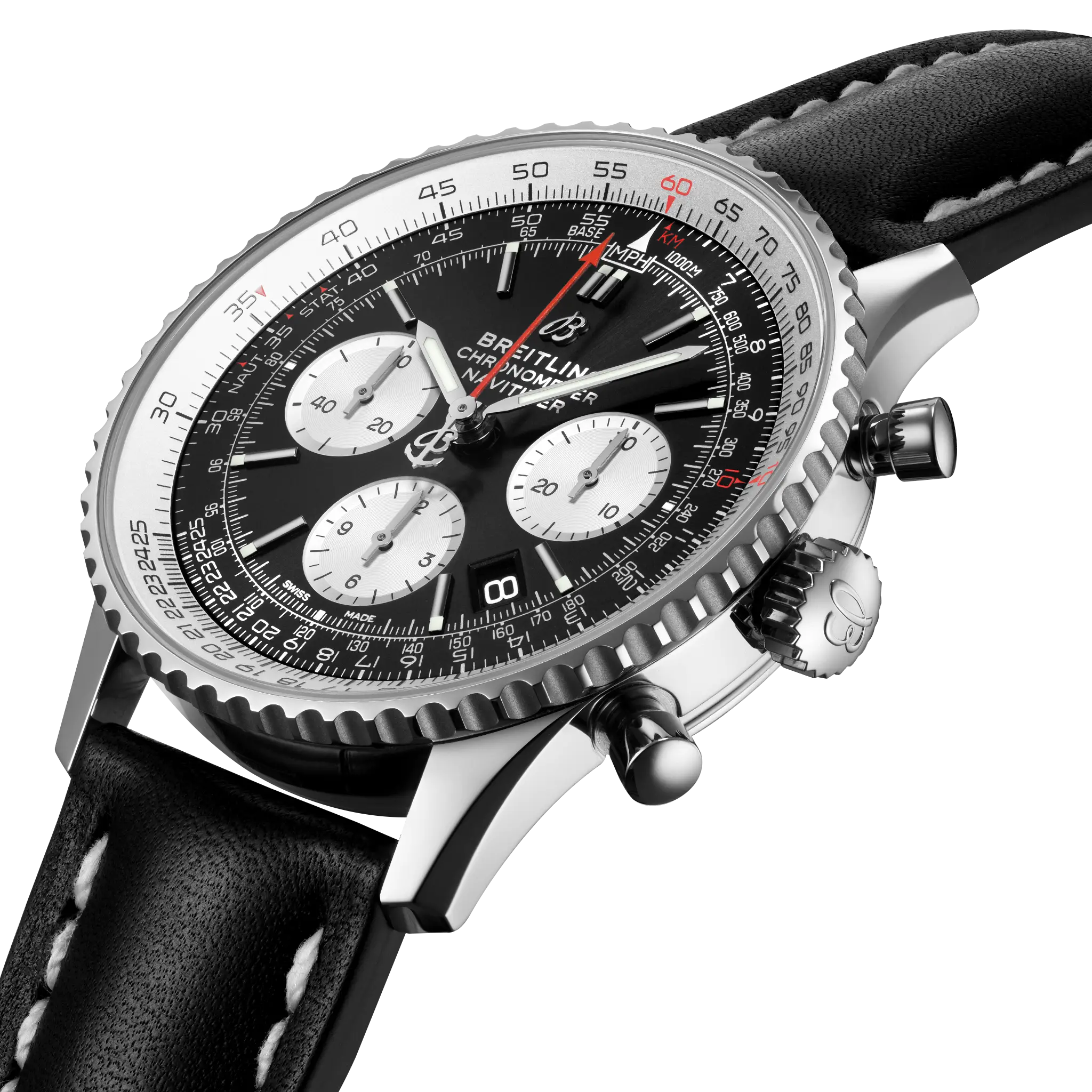 Jam Navitimer B01 Chronograph 43 AB0121211B1A1: Deskripsi Lengkap