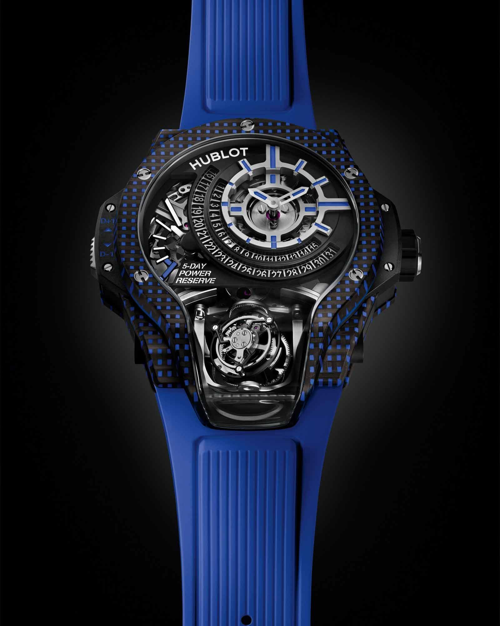 Jam Tanggan MP-09 Tourbillon BI-Axis 3D Carbon: Elegan dan Presisi
