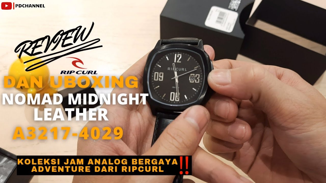 Jam Tanggan Nomad Midnight Leather A3217: Jam Tangan Kulit Elegan