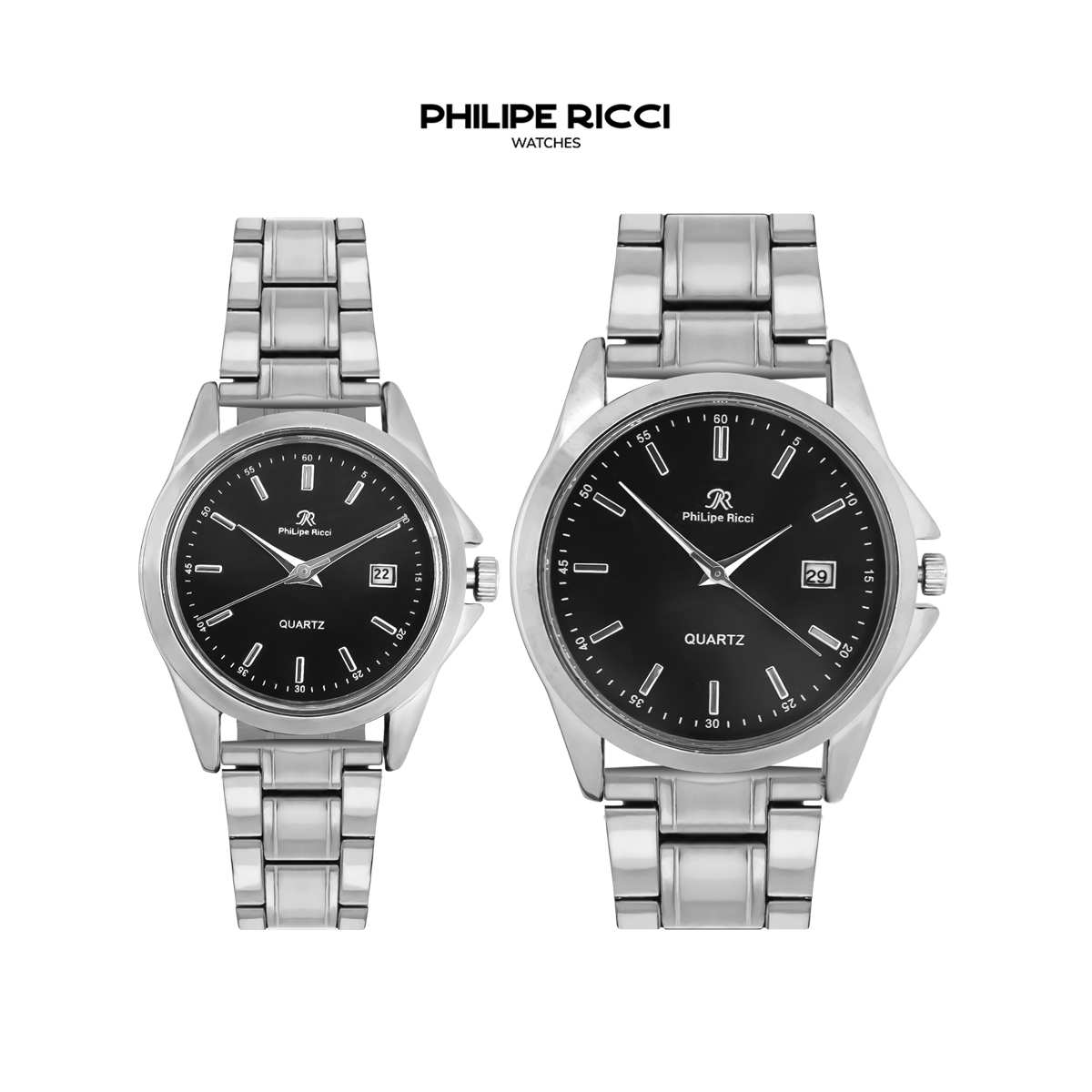 Jam Tangan Couple Jam Tanggan PhiLipe Ricci 8951C, Elegan dan Modern