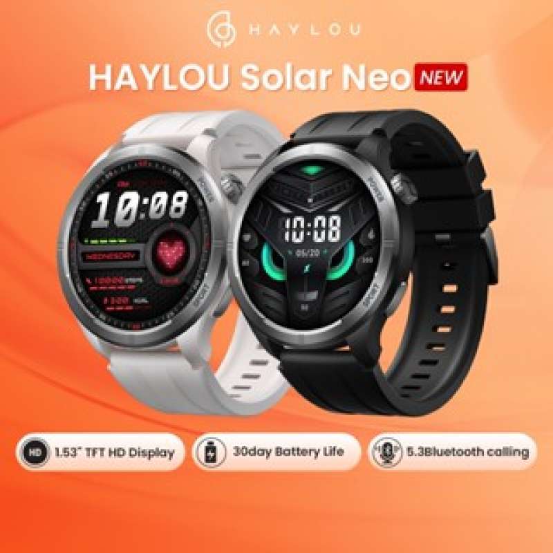 Jam Tangan Haylou Solar Neo: Fitur dan Desain Terbaru