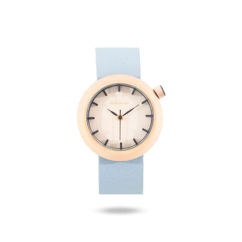 Jam Tangan Kayu Mini Rosebrown, Elegan dan Praktis