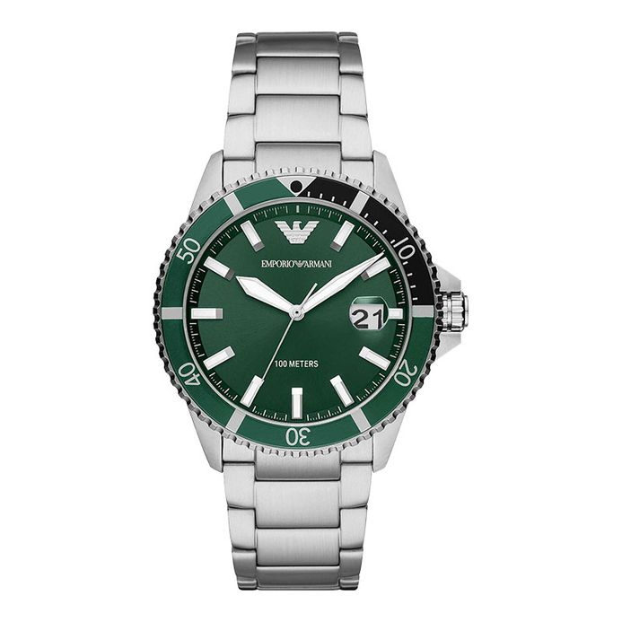 Jam Tanggan Tiga Tangan Stainless Steel AR11338: Desain Elegan dan Tahan Lama
