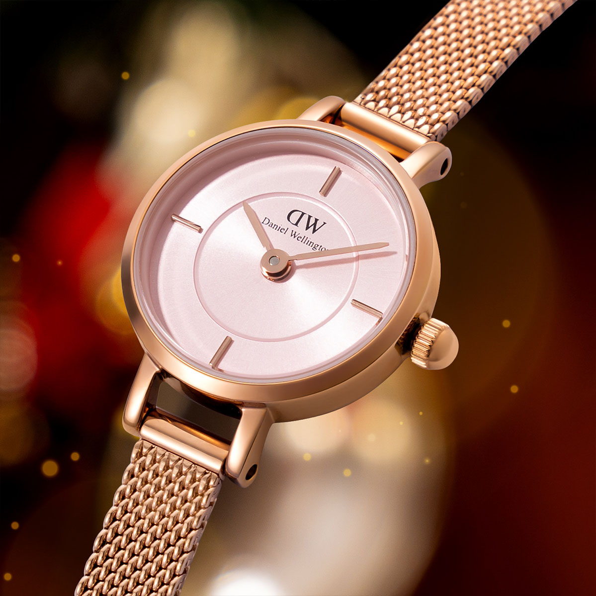 Jam Tangan Daniel Wellington Petite Mini Blush Melrose yang Elegan