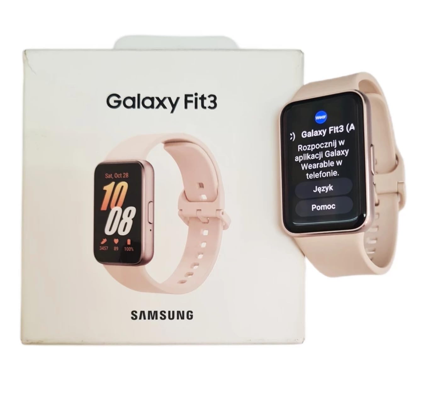 Jam Tangan Samsung Galaxy Fit3 Pink Gold: Desain Elegan dan Fungsional