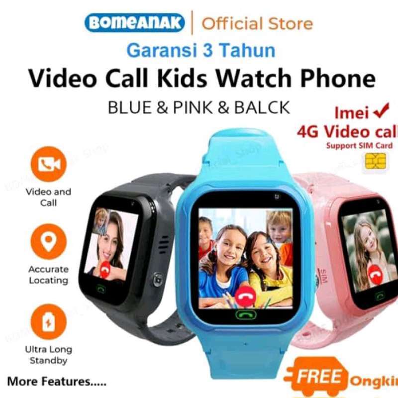 Jam Tanggan Bomesmart: Jam Tangan Anak dengan Fitur Telepon Aman