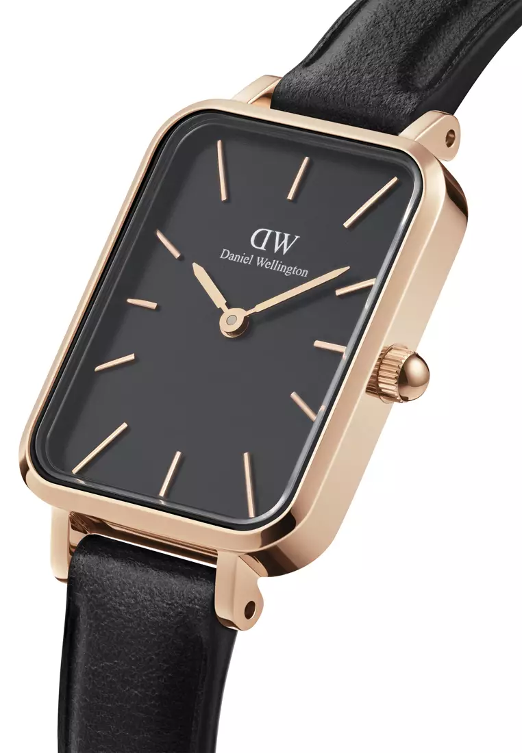 Jam Tanggan Quadro 20×26 Pressed Sheffield Hitam Berkualitas