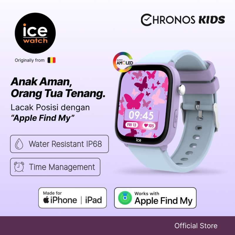 Jam Tangan ICE Smart Junior 3.0 dengan Fitur Find My Terbaru