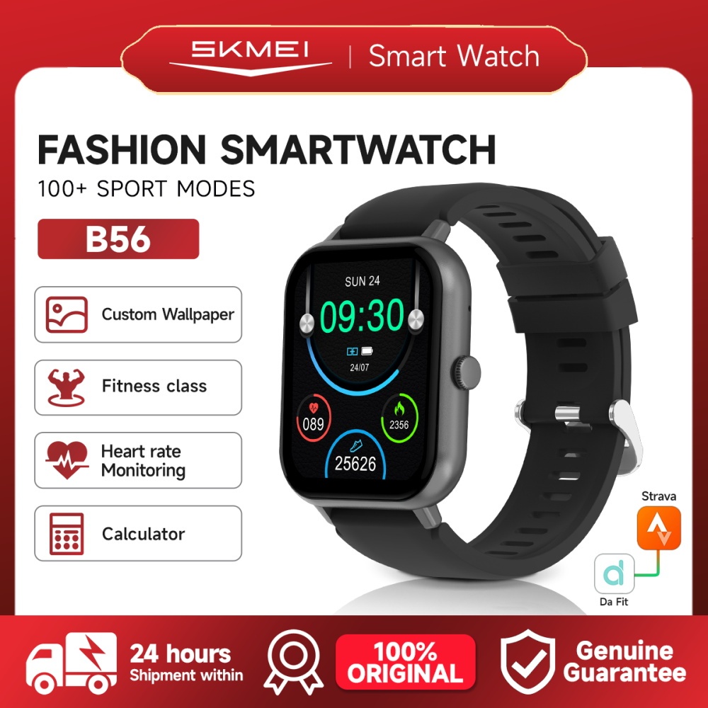 Jam Tangan SKMEI Smartwatch B56: Fitur dan Desain Modern