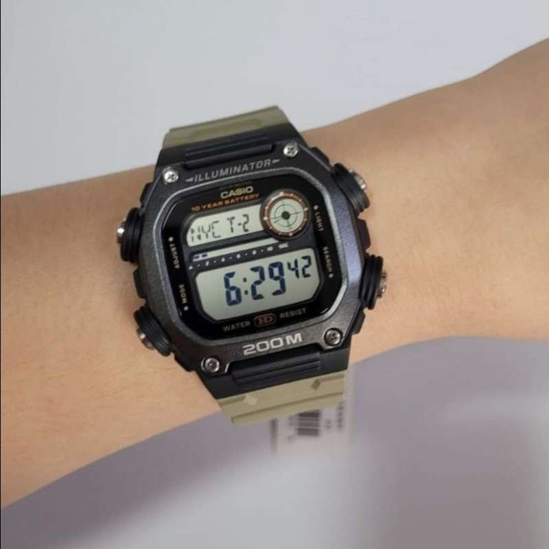 Jam Tanggan CASIO DW-291HX-5A: Desain Kokoh dan Fungsional